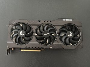 RTX 3080 näytönohjain käytettynä – ASUS TUF Gaming 6 kk takuu