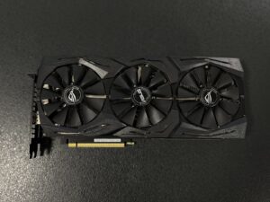 RTX 2060 näytönohjain käytettynä – ASUS ROG Strix, 6 kk takuu