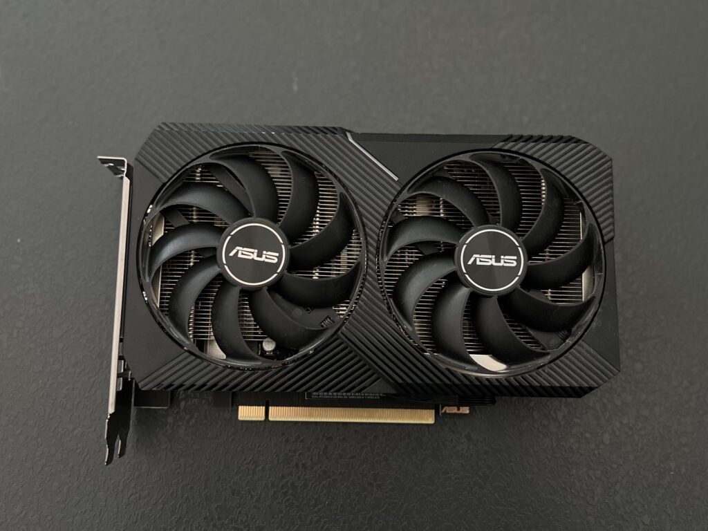 RTX 3060 näytönohjain käytettynä – ASUS Dual 6 kuukauden takuu — testattu, 6 kuukauden takuu, TekkiVeikot
