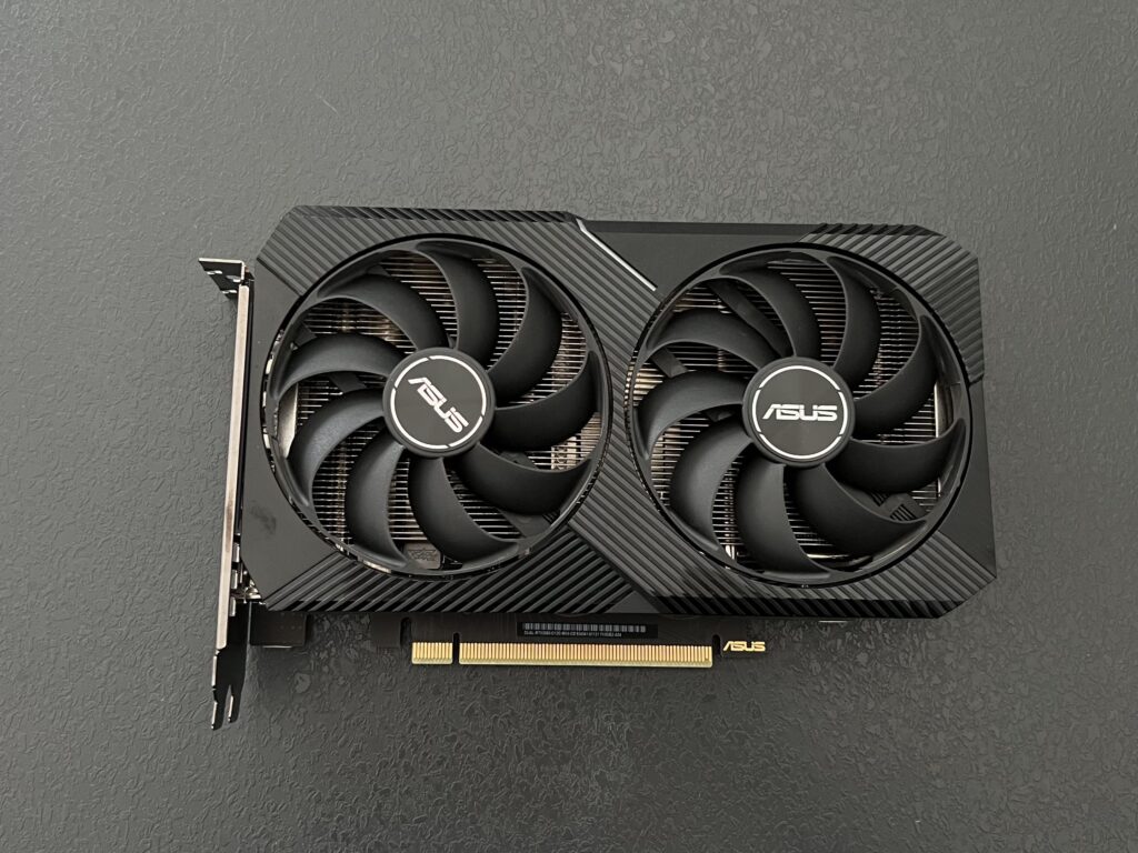RTX 3060 näytönohjain käytettynä – ASUS Dual 12GB 6 kuukauden takuu — testattu, 6 kuukauden takuu, TekkiVeikot