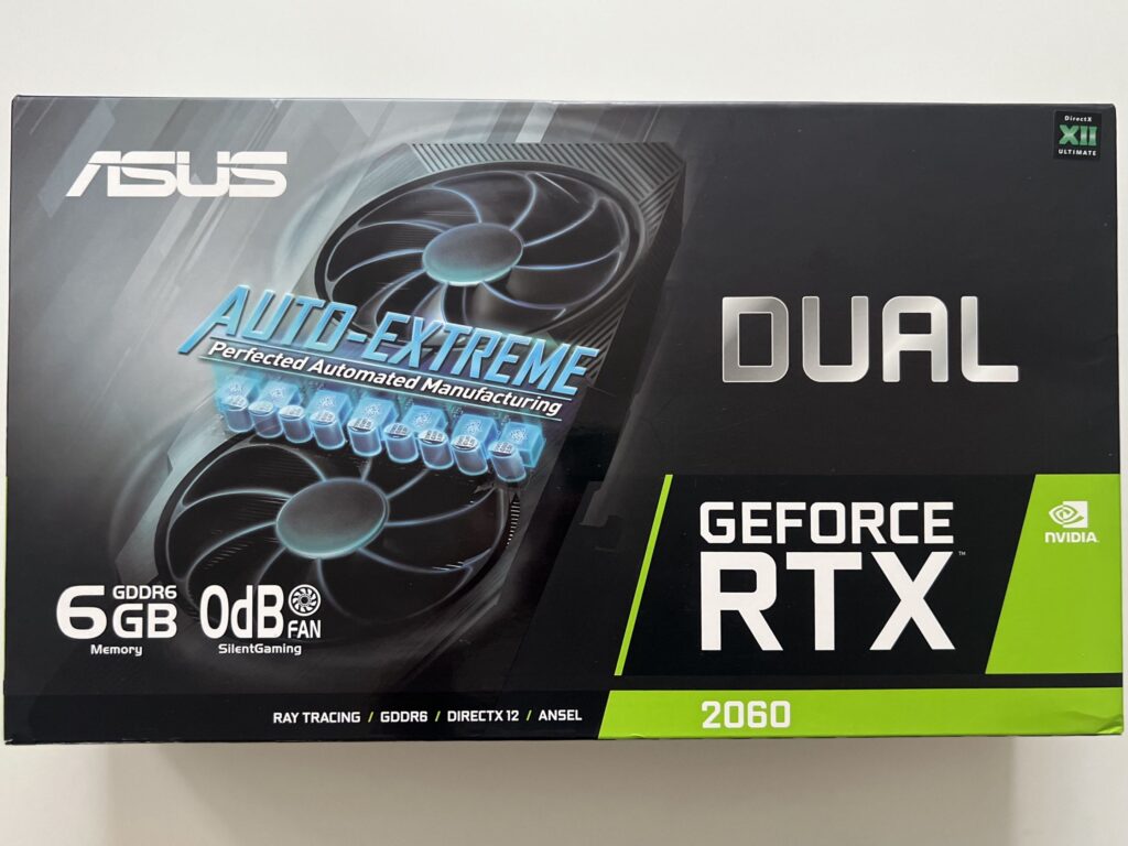 RTX 2060 näytönohjain käytettynä