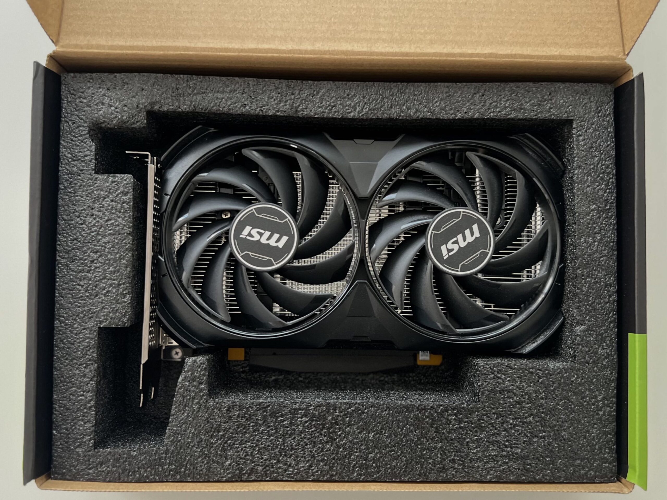 RTX 4060 näytönohjain käytettynä – MSI Ventus 2X Black 8GB, 6 kk takuu - Image 2