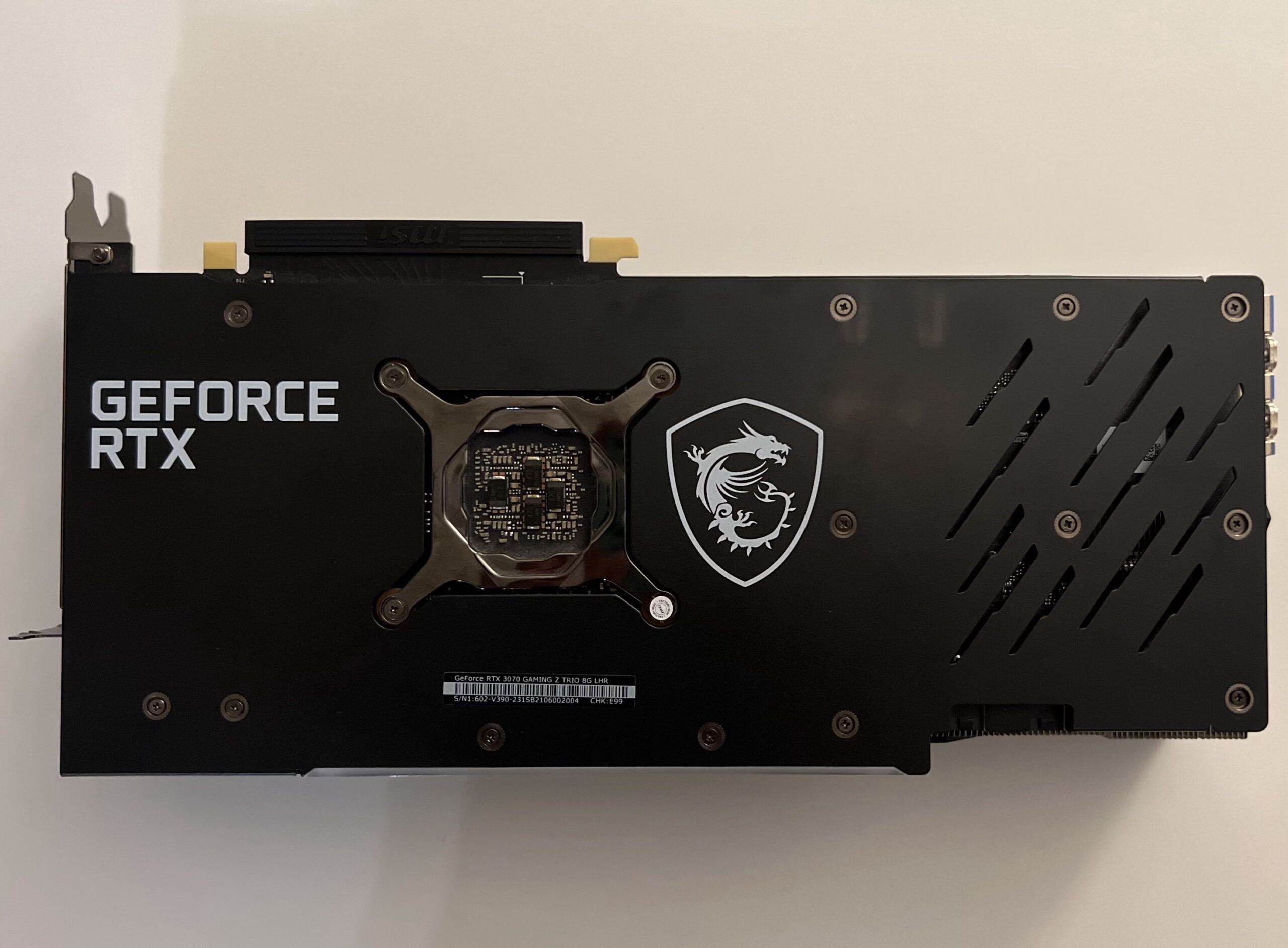 RTX 3070 näytönohjain käytettynä – MSI Gaming Z Trio 8GB, 6 kk takuu - Image 2