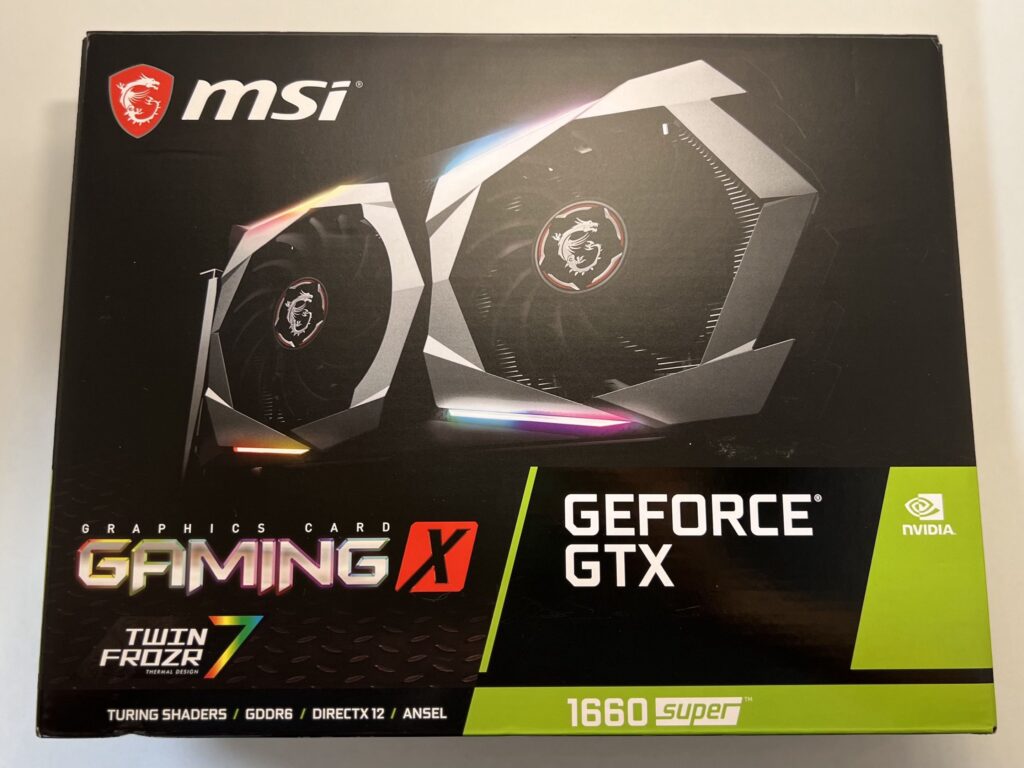 GTX 1660 Super näytönohjain