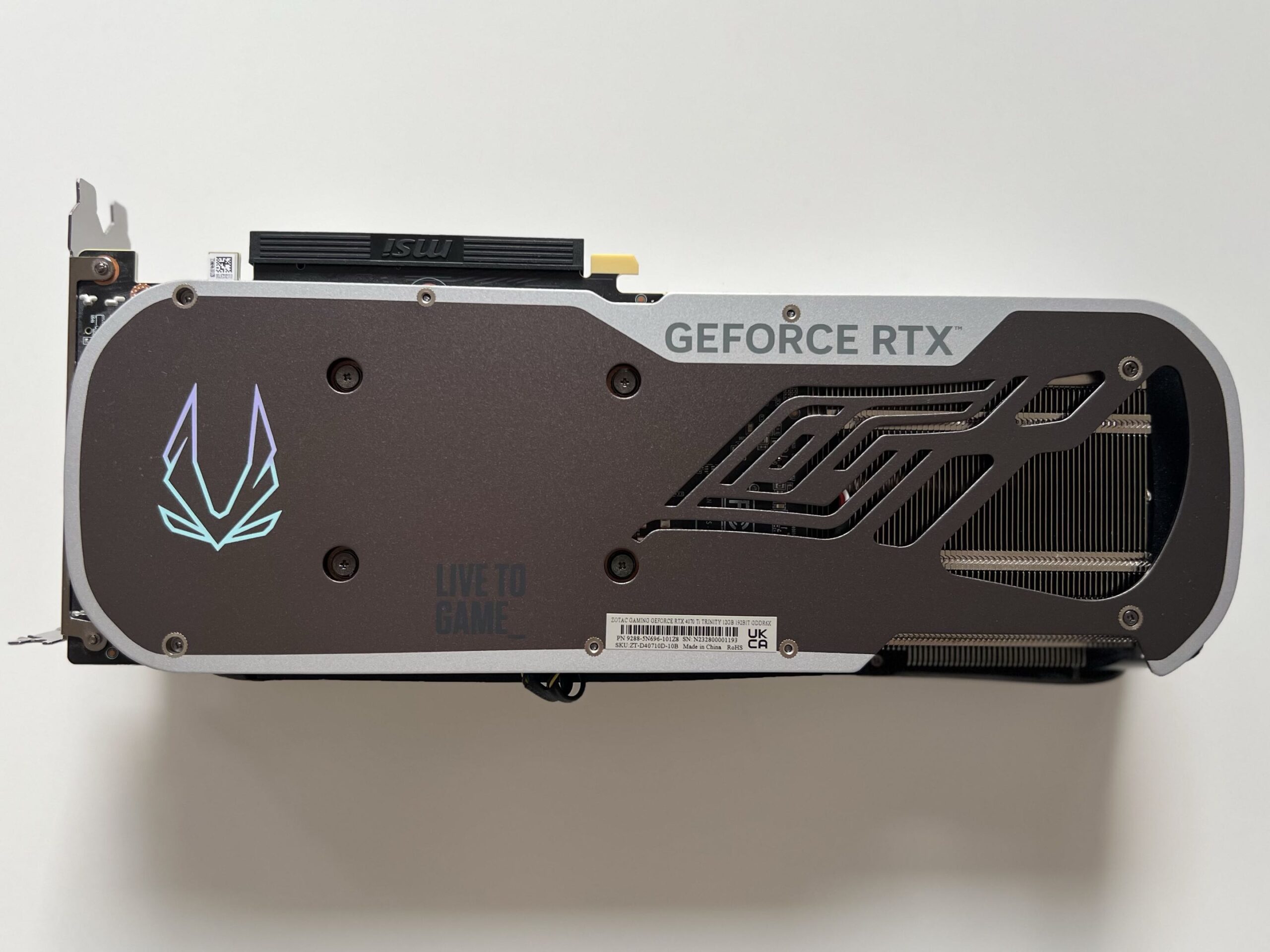RTX 4070 Ti näytönohjain käytettynä – Zotac Trinity 12GB, 6 kk takuu - Image 2