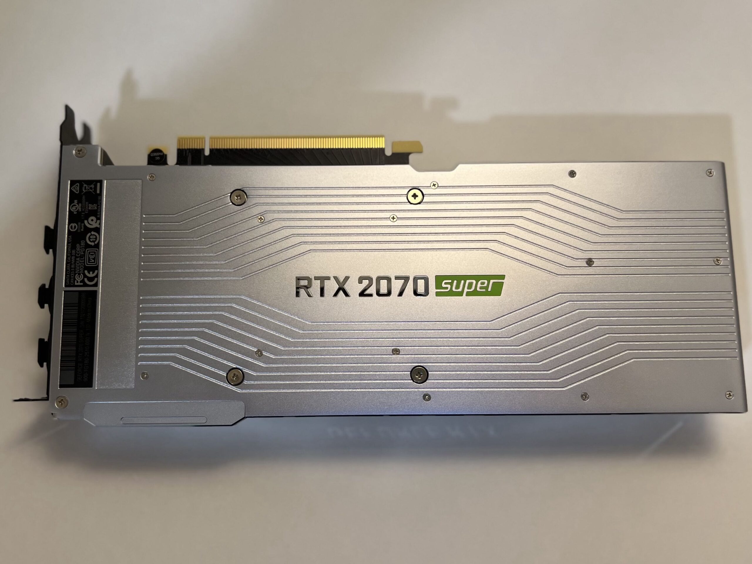 RTX 2070 Super näytönohjain käytettynä – NVIDIA Founders Edition 8GB, 6 kuukauden takuu - Image 2