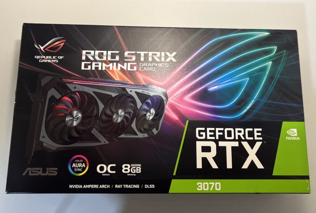 RTX 3070 näytönohjain