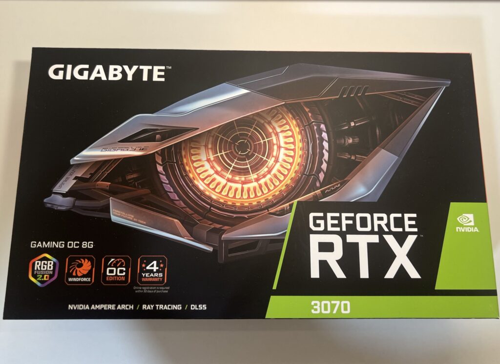 RTX 3070 näytönohjain