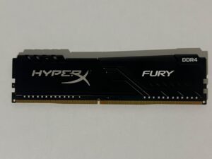 HyperX Fury Black DDR4 4GB 2400MHz CL15 muisti, 6 kuukauden takuu