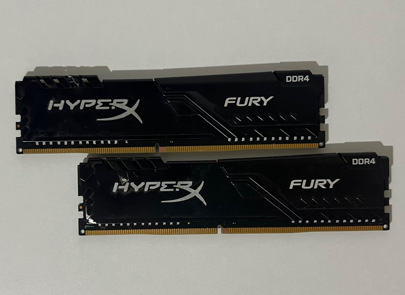 Kingston HyperX Fury Black DDR4 16GB (2x8GB) 3200MHz CL16 muisti, 6 kuukauden takuu