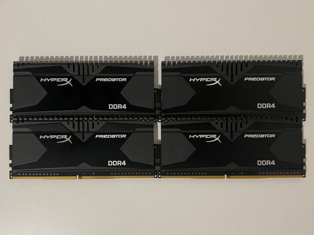 Kingston HyperX Predator DDR4 16GB (4x4GB) 2133MHz CL13 muisti, 6 kuukauden takuu